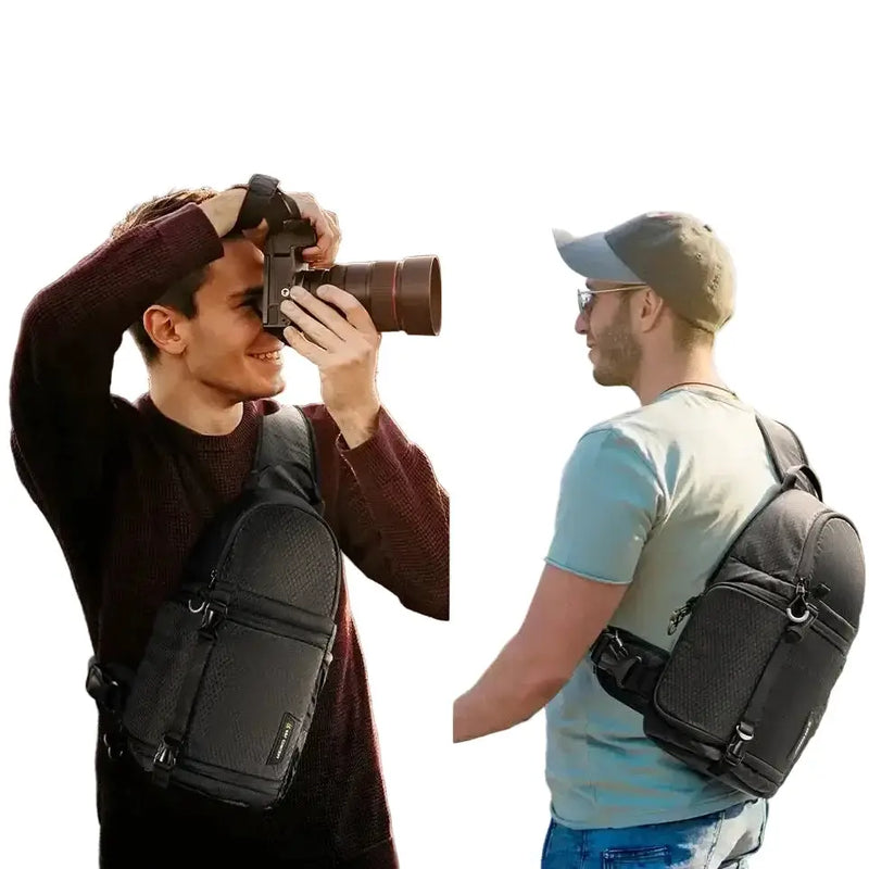 Habicare Waterproof Camera Sling Backpack for DSLR/SLR, Sony, DJI & Fuji Cameras Waterproof Camera Sling Backpack for DSLR/SLR, Sony, DJI & Fuji Cameras