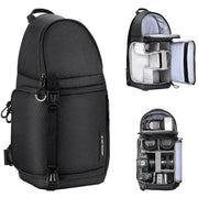 Habicare Waterproof Camera Sling Backpack for DSLR/SLR, Sony, DJI & Fuji Cameras Waterproof Camera Sling Backpack for DSLR/SLR, Sony, DJI & Fuji Cameras