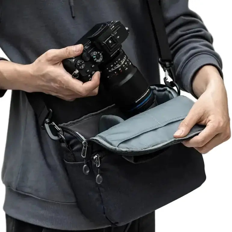 Habicare Waterproof Crossbody Camera Bag for DSLR/SLR & Instax Mini 12 Cameras Waterproof Crossbody Camera Bag for DSLR/SLR & Instax Mini 12 Cameras