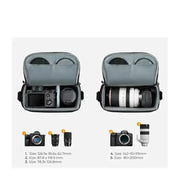 Habicare Waterproof Crossbody Camera Bag for DSLR/SLR & Instax Mini 12 Cameras Waterproof Crossbody Camera Bag for DSLR/SLR & Instax Mini 12 Cameras