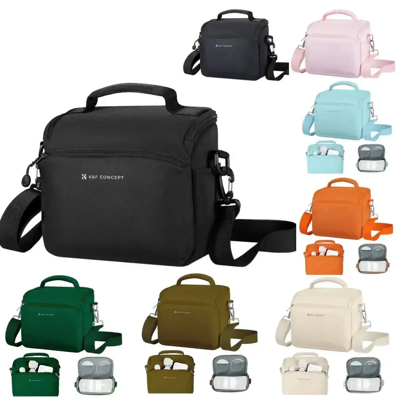Habicare Waterproof Crossbody Camera Bag for DSLR/SLR & Instax Mini 12 Cameras Waterproof Crossbody Camera Bag for DSLR/SLR & Instax Mini 12 Cameras