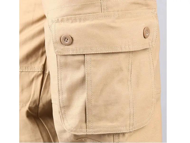 Cargo Pants Outdoor Solid Color Trousers Hiking Work Pants by dealonline.co.nz