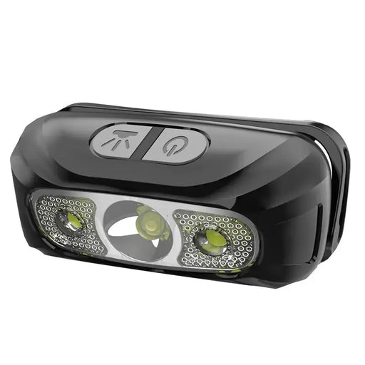 Rechargeable LED Headlamp with Motion Sensor - Hands-Free Outdoor Lighting by Mead's Supply & Equipment Outfitters limited