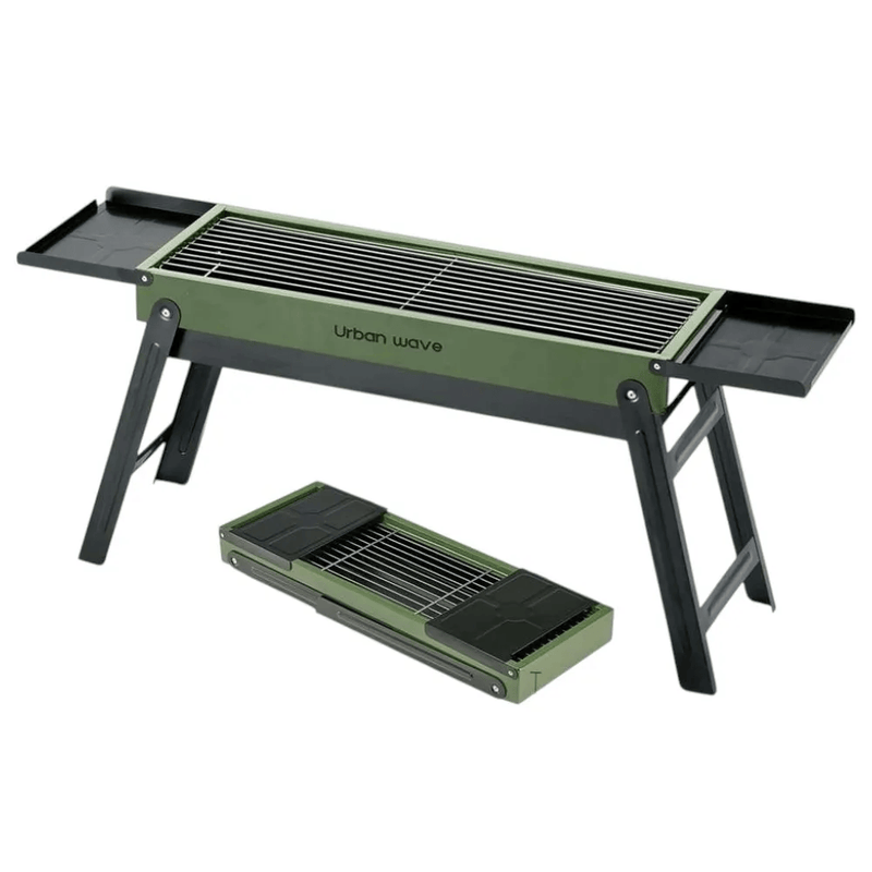 Urban Wave Portable Double-Wing Folding Charcoal BBQ Grill YQ12317 by ECOTREK