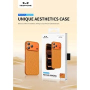 techplus Mobile Phone Case Keephone Ankora Genuine Kevlar Case for iPhone 17 Pro with MagSafe Keephone Ankora Kevlar Case for iPhone 17 Pro MagSafe