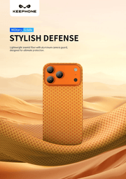techplus Keephone Ankora Kevlar Case for iPhone 17 Pro with MagSafe Keephone Ankora Kevlar Case for iPhone 17 Pro MagSafe