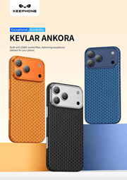techplus Keephone Ankora Genuine Kevlar Case for iPhone 18 Pro Max with MagSafe Keephone Ankora Genuine Kevlar Case for iPhone 18 Pro Max with MagSafe