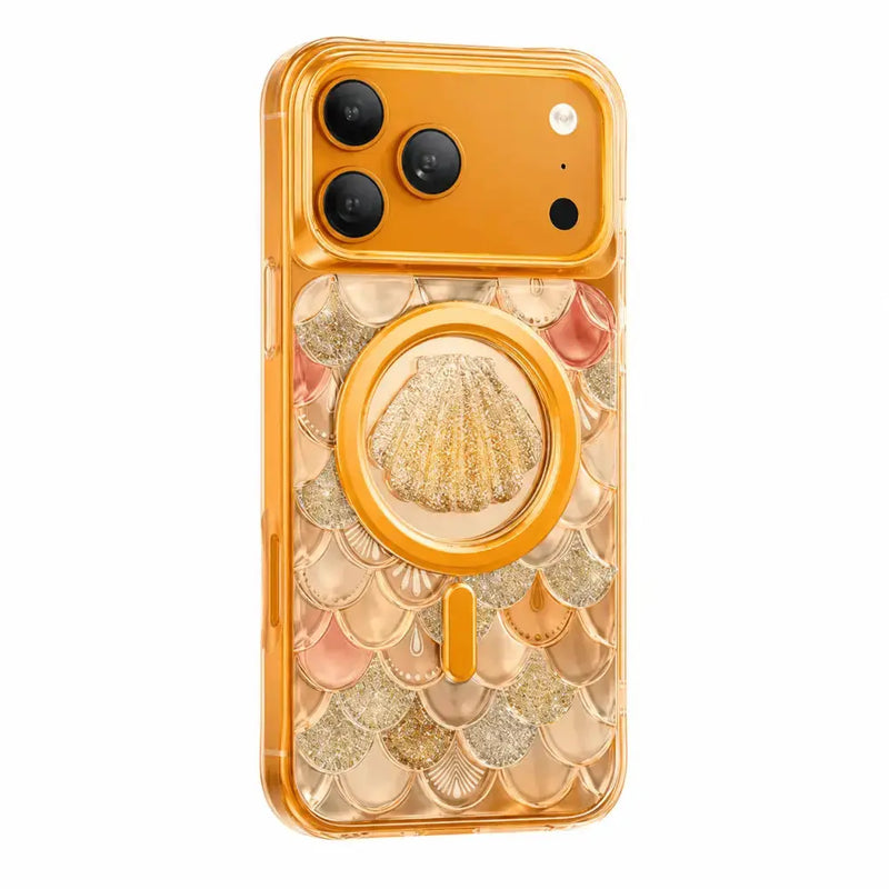 techplus Mobile Phone Case Keephone Iceland Glitter Case for iPhone 17 Pro | 3D Diamond Shell MagSafe Case Keephone Iceland Glitter Case for iPhone 17 Pro