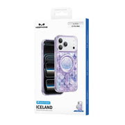 techplus Mobile Phone Case Keephone Iceland Glitter Case for iPhone 17 Pro | 3D Diamond Shell MagSafe Case Keephone Iceland Glitter Case for iPhone 17 Pro