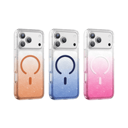 techplus Keephone Lillian Glitter Clear Case For iPhone 17 Pro Max Gradient Glitter Lillian Glitter Clear Case For iPhone 17 Pro Max