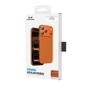 techplus Robin Keephone Genuine Kevlar Case for iPhone 17 Pro with MagSafe Robin Keephone Kevlar Case for iPhone 17 Pro MagSafe