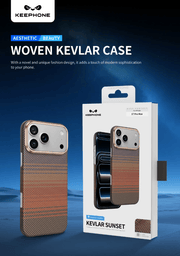 techplus Keephone Seanova Kevlar Case For iPhone 17 Pro Max With MagSafe Keephone Seanova Kevlar Case iPhone 17 Pro Max MagSafe