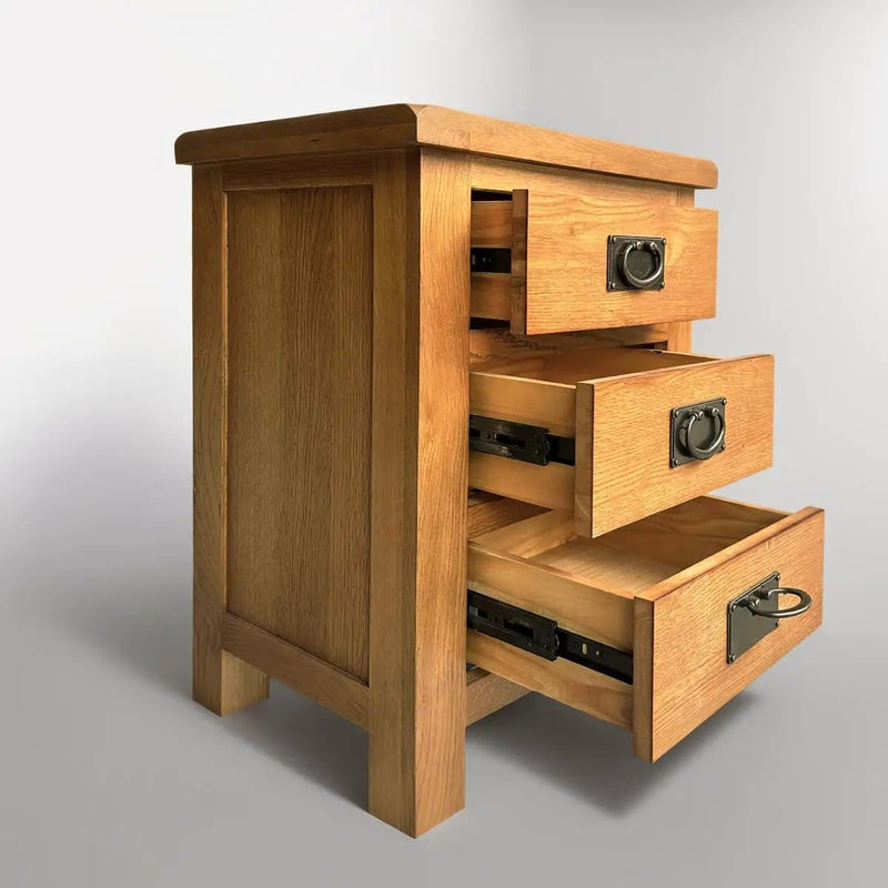 BroDeals Bedroom Furniture Sets Oak Bedroom Suite - Set of 4 Oak Bedroom Suite - Set of 4