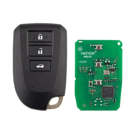 Habicare TB62-3 Universal 3-Button Smart Remote Key for Car Key Programming TB62-3 Universal 3-Button Smart Remote Key for Car Key Programming