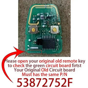 Habicare 2-Button Replacement Remote Key 433MHz for Land Rover, MG & Nissan (FCC: YWX101200) 2-Button Replacement Remote Key 433MHz for Land Rover, MG & Nissan (FCC: YWX101200)