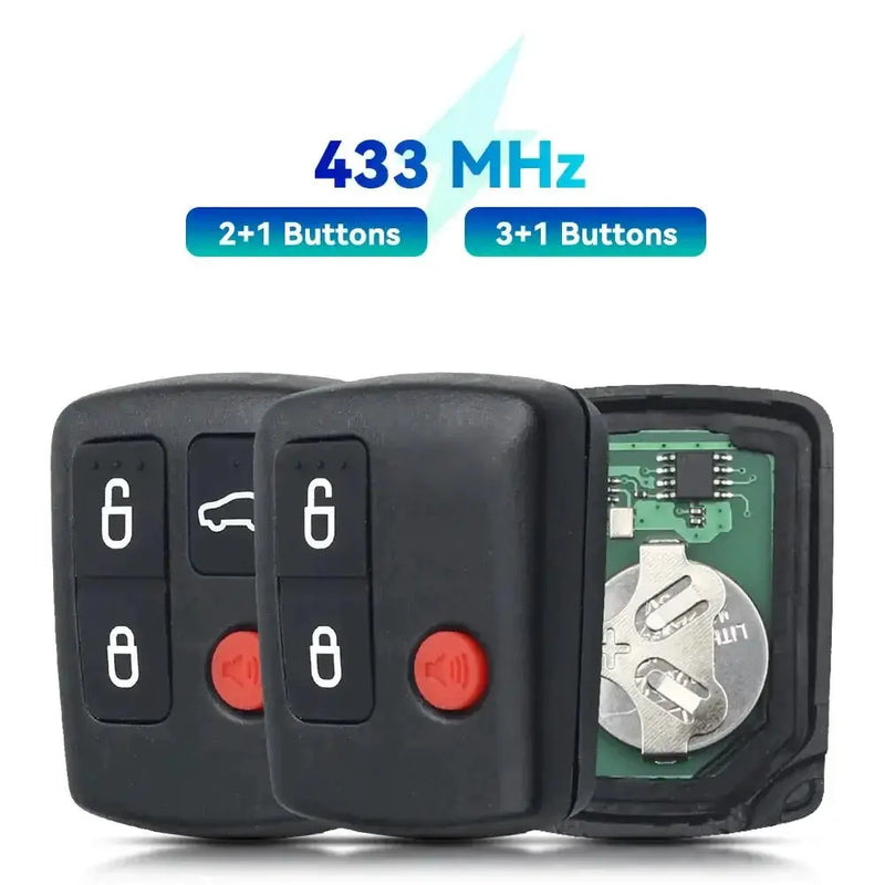 Habicare 433MHz Replacement Remote Key 3 4 Button For Ford Falcon BA BF Sedan Wagon 433MHz Replacement Remote Key 3 Button Ford Falcon BF