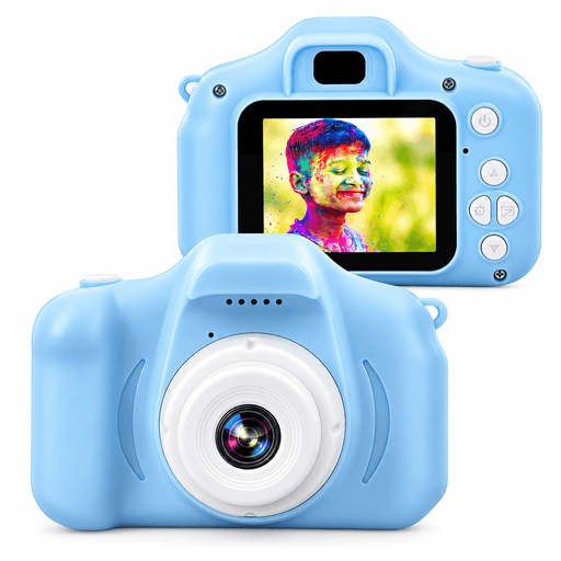 techplus Kids Digital Camera 1080P HD – Mini Waterproof Camera with 2.4-Inch Screen (Blue) Kids Digital Camera 1080P HD – Mini Waterproof Camera with 2.4-Inch Screen (Blue)