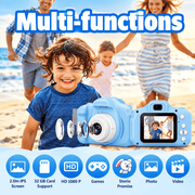 techplus Kids Digital Camera 1080P HD – Mini Waterproof Camera with 2.4-Inch Screen Blue Pink Green Kids Digital Camera 1080P HD – Mini Waterproof Camera with 2.4-Inch Screen Blue Pink Green