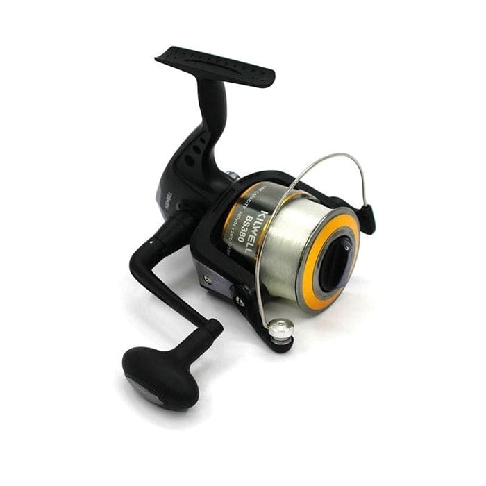 Kilwell Black Shadow 380 3BB Surf Reel Spooled - Action Outdoors Kiwi