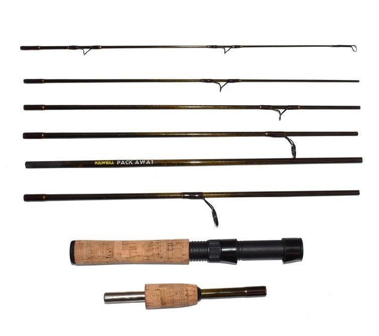 Kilwell Pack Away 768 #4/5 Fly/Spin Rod - Action Outdoors Kiwi