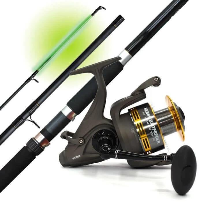 Kilwell Surf Combo LED1403, RXB85 surfcasting rod with LED tip and reel for optimal land-based fishing.