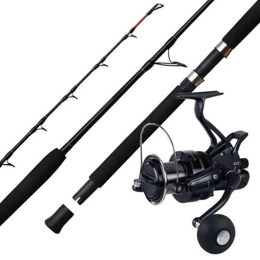 Tica Oxean OX601BT – Tica Wanderer 10000 fishing rod and reel set showcasing high-quality components.