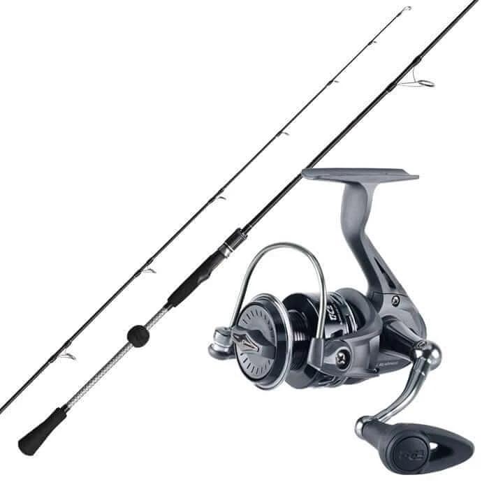 Tica Softbait Combo Kazumi 701SP, FC2500 rod and reel designed for snapper fishing in New Zealand.