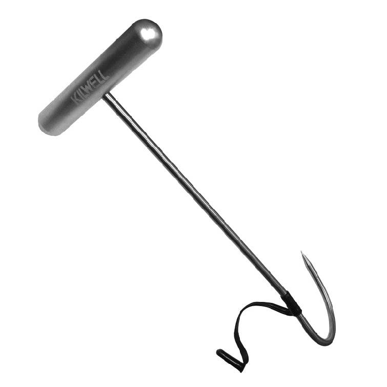 Kilwell Gaff T-Bar 0.36m, stainless steel lip gaff with alloy T handle for easy fish handling.