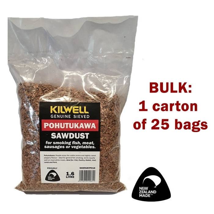 Kilwell NZ Pohutukawa Sawdust 1.6L Bulk (25) - Action Outdoors Kiwi