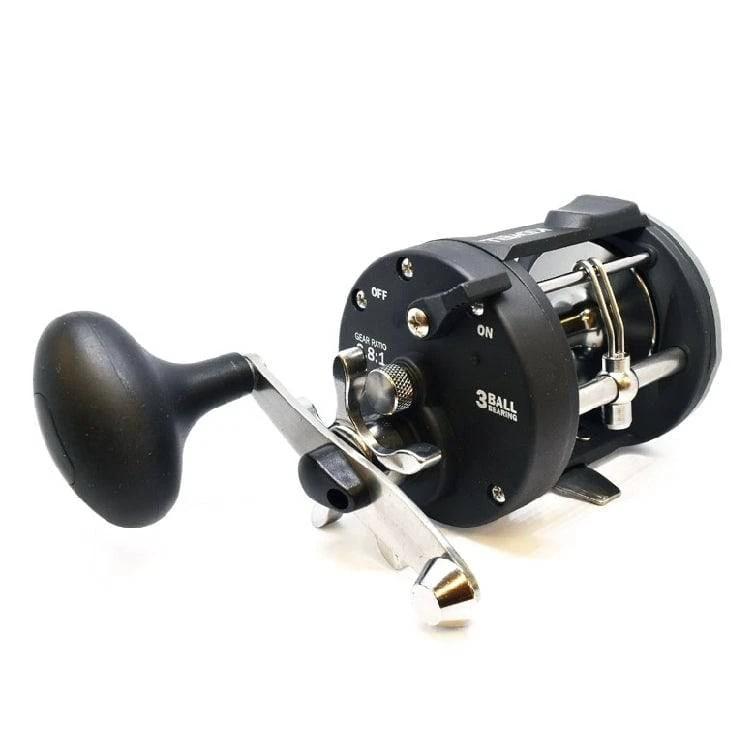 Kilwell XP5000 3BB Level Wind Reel showcasing its lightweight design and comfort grip handle.