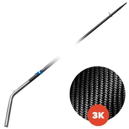 Kilwell NZ Outriggers 4.6m Stiff ST3K BB (pr) featuring bent base and 3K carbon fiber design.
