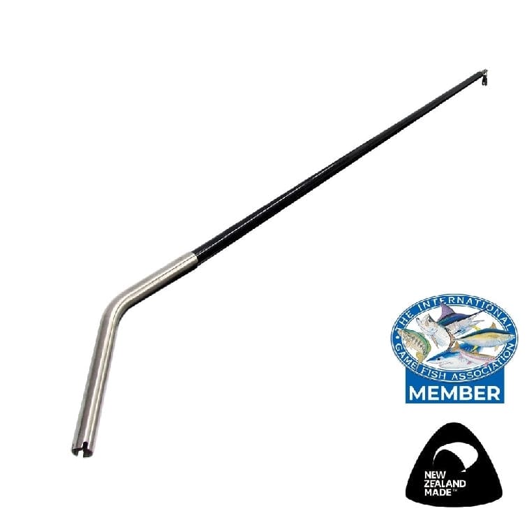 Kilwell Shotgun Rigger 2.7m Bent Base Black /Ea - Action Outdoors Kiwi