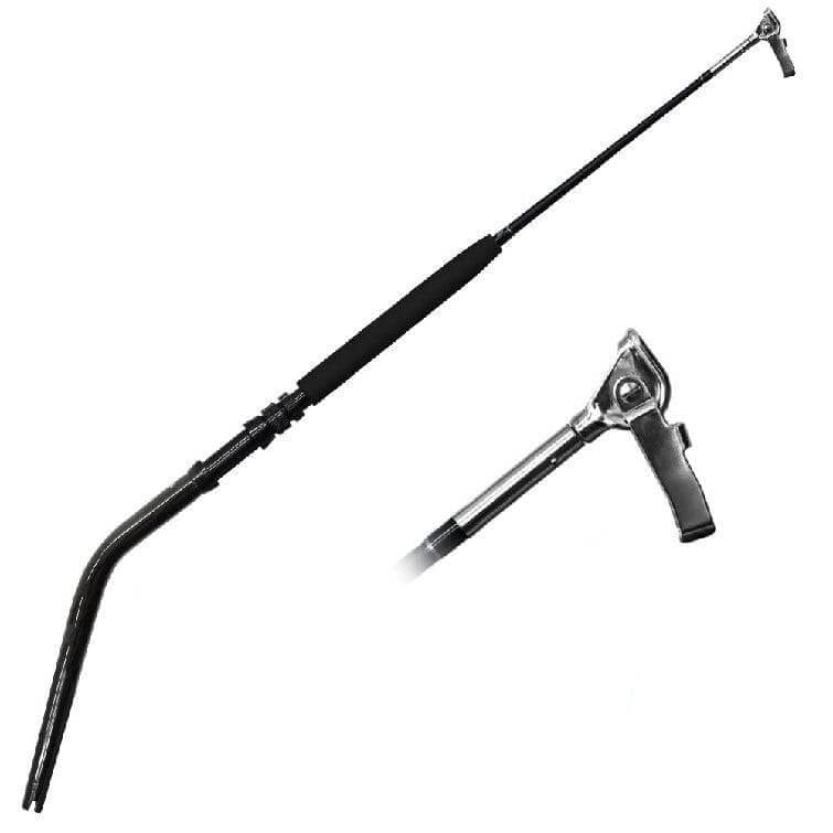 Kilwell NZ UnderTaker Dredge Pole Long Butt UDPLB featuring a lightweight carbon construction and ergonomic grip.