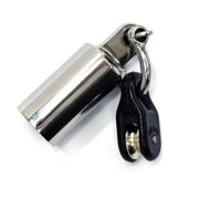 Kilwell Outrigger Tip Fitting – Regular 38 and 41 with stainless steel shackle and pulley fitting.