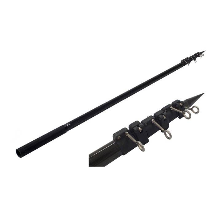 Kilwell Stiffyriggers 4.5m ST12K Drop-In (pr) image showcasing the telescopic design and carbon fiber construction.