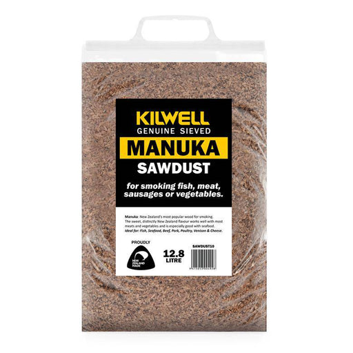 Kilwell NZ Manuka Sawdust Bags x 1lb 5lb 10lb for smoking fish meat sausages or vegetables.