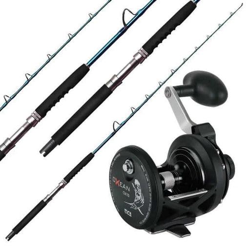Tica Boat Combo Magma 601, OX10 rod and reel combo with titanium oxide guides and EVA foregrip.