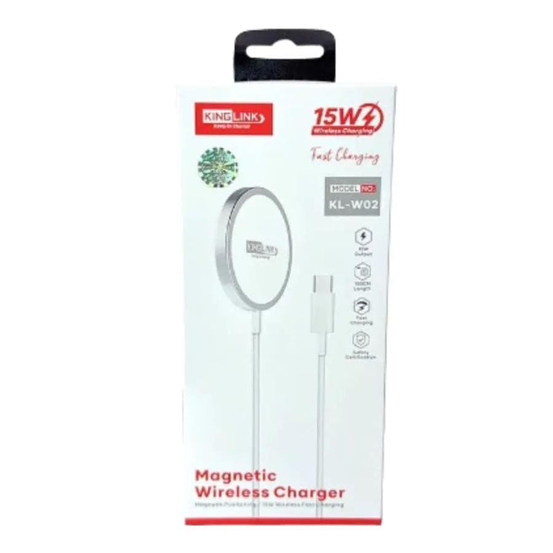 9eight5 Electronics Accessories Kinglink 1m 15W Magnetic Wireless Charger KLW02 Kinglink 1m 15W Magnetic Wireless Charger KLW02