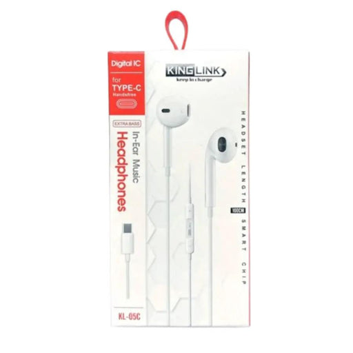 Kinglink Earphones (with type C cable) - KL05C by 9eight5