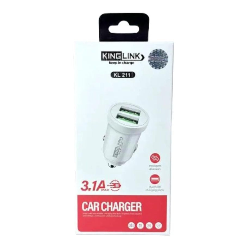 9eight5 Electronics Accessories Kinglink QC 3.1 Car Charger KL211 Kinglink QC 3.1 Car Charger KL211