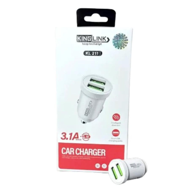 9eight5 Electronics Accessories Kinglink QC 3.1 Car Charger KL211 Kinglink QC 3.1 Car Charger KL211