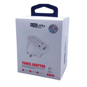 Travel Adapter Kinglink P302 Wall Plug (USA & UK to NZ & AUS) by 9eight5
