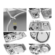 Kitchen Pan Support Grommet Sleeves for RV's & Caravans (16PCS) by Habicare
