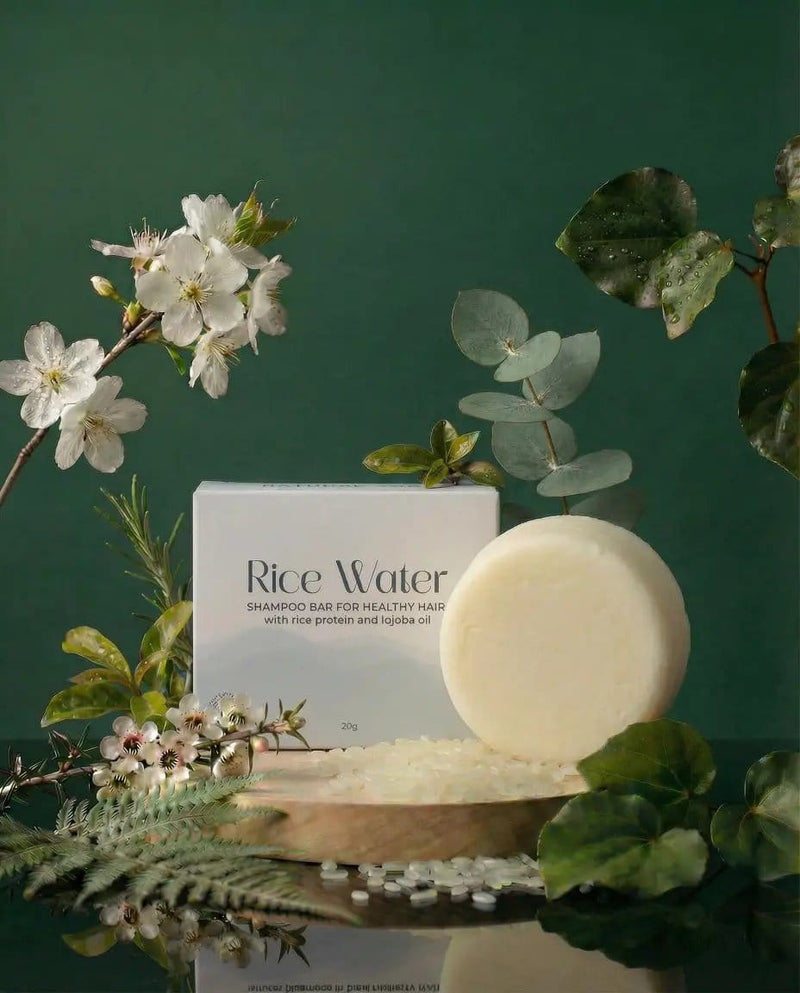 NaturalCare Rice Water Shampoo Bar Rice Water Shampoo Bar With Rice Protein For Shine