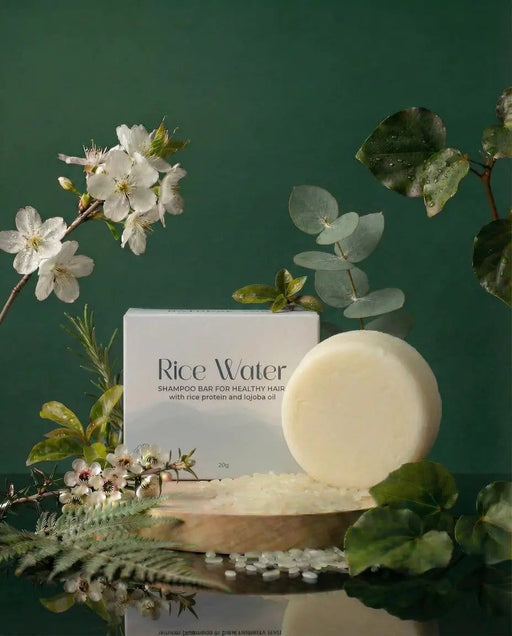 NaturalCare Rice Water Shampoo Bar Rice Water Shampoo Bar With Rice Protein For Shine