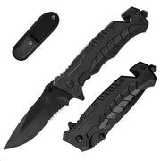 g8buynz Outdoor folding knife, camping multifunctional pocket knife, portable with pouch Outdoor folding knife, camping multifunctional pocket knife, portable with pouch