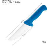 7-Piece Butcher's Knife Set — 5Cr15MoV Steel | Canvas Roll Bag Included by Mead's Supply & Equipment Outfitters limited