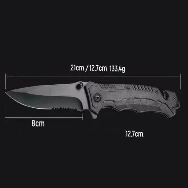 g8buynz Outdoor folding knife, camping multifunctional pocket knife, portable with pouch Outdoor folding knife, camping multifunctional pocket knife, portable with pouch