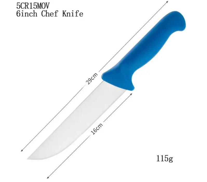 7-Piece Butcher's Knife Set — 5Cr15MoV Steel | Canvas Roll Bag Included by Mead's Supply & Equipment Outfitters limited