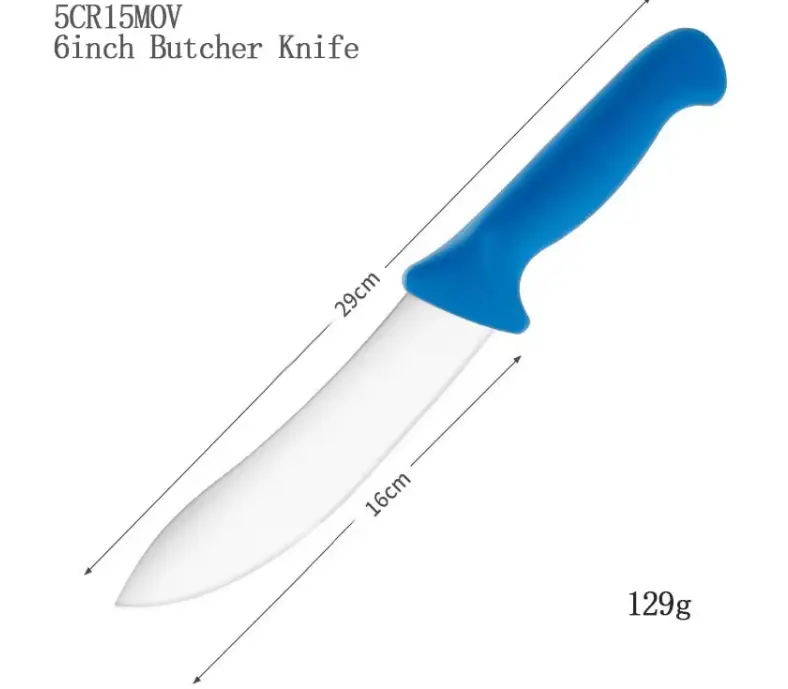 7-Piece Butcher's Knife Set — 5Cr15MoV Steel | Canvas Roll Bag Included by Mead's Supply & Equipment Outfitters limited